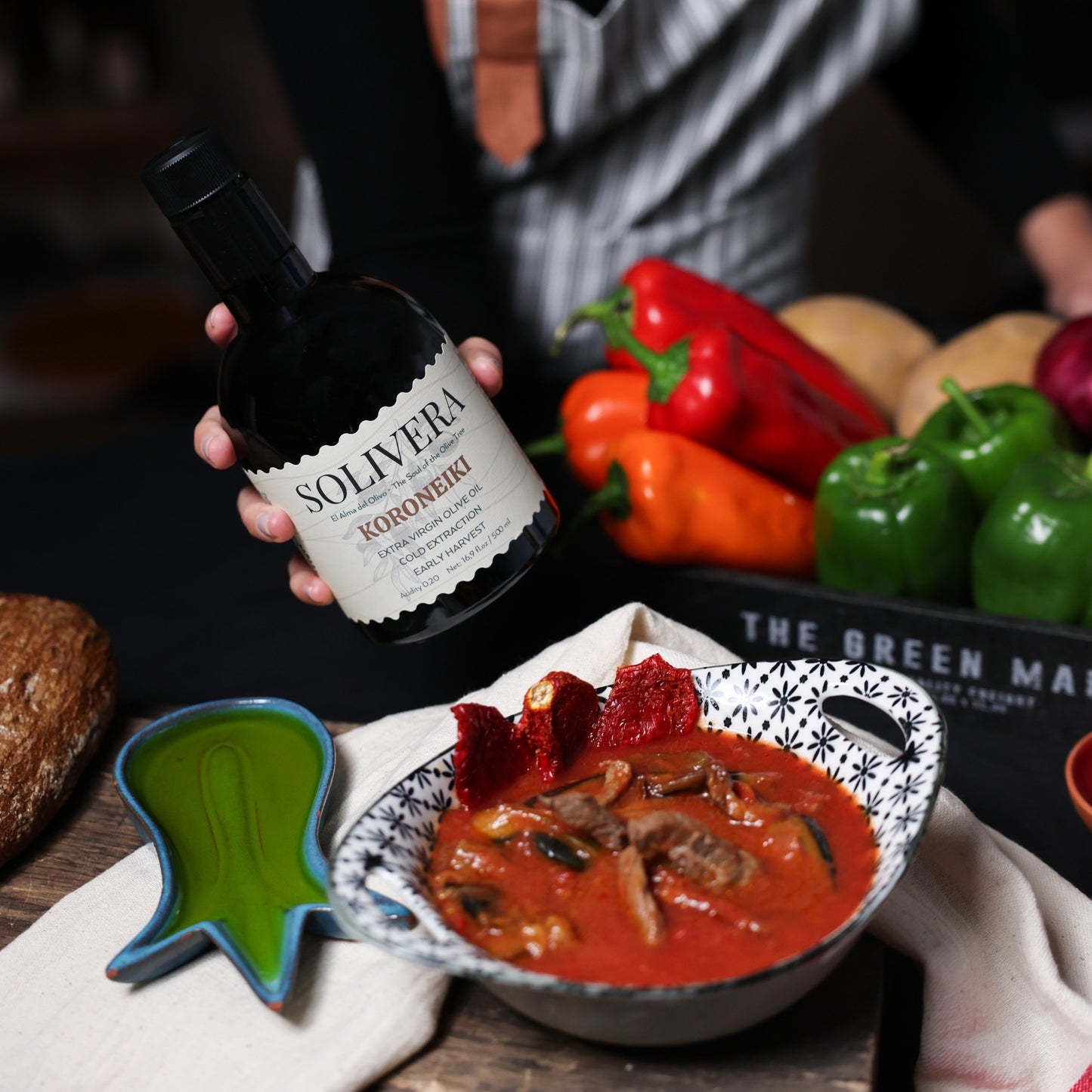 Koroneiki Extra Virgin Olive Oil – Single-Origin · Cold-Pressed · Bold & Herbaceous · 400+polyphenols