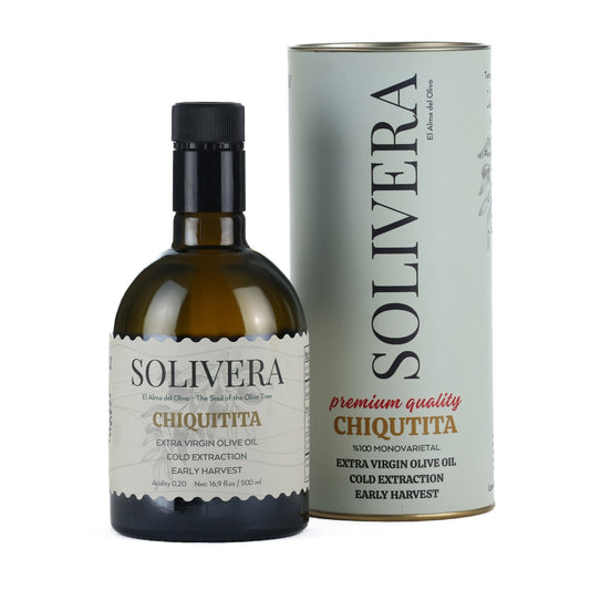 Chiquitita Extra Virgin Olive Oil – Single-Origin · Cold-Pressed · Smooth & Subtle · 300+polyphenols